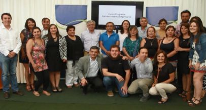 Ceremonia de certificación del Programa de Fortalecimiento Empresarial de Alto Maipo