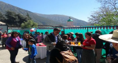 Celebración de Fiestas Patrias en la Casa Oficina del proyecto Alto Maipo