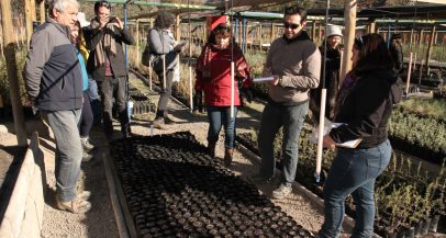 Paneles del Monitoreo Participativo visitan el Vivero y la central Alfalfal I