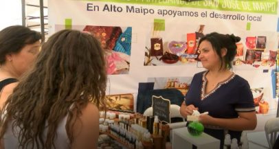 Artesanos de San José de Maipo participan en bazar navideño 2017