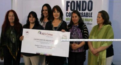 12-2013 Ceremonia entrega Fondos Concursable AES Gener Alto Maipo 2013
