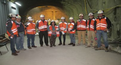 Dirigentes vecinales visitaron la caverna del sector de Las Lajas
