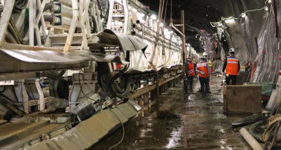 Alto Maipo excava el túnel más extenso del proyecto