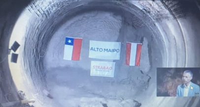 Alto Maipo concluye la excavación de sus túneles