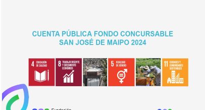 Cuenta Pública  Fondo Concursable San José de Maipo 2024 Fundación AES Chile